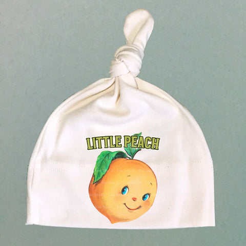 Little Peach Organic Cotton Baby Knot Cap