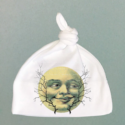 Blue Moon Organic Cotton Baby Knot Cap