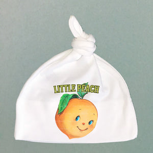 Little Peach Organic Cotton Baby Knot Cap