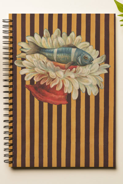 Cozy Anemone Spiral Notebook