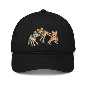 Pastel Deer Organic Dad Hat