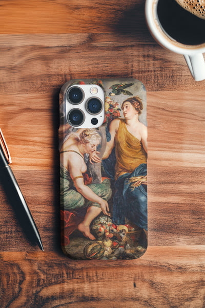 Ceres and Two Nymphs Peter Paul Rubens iPhone® Case