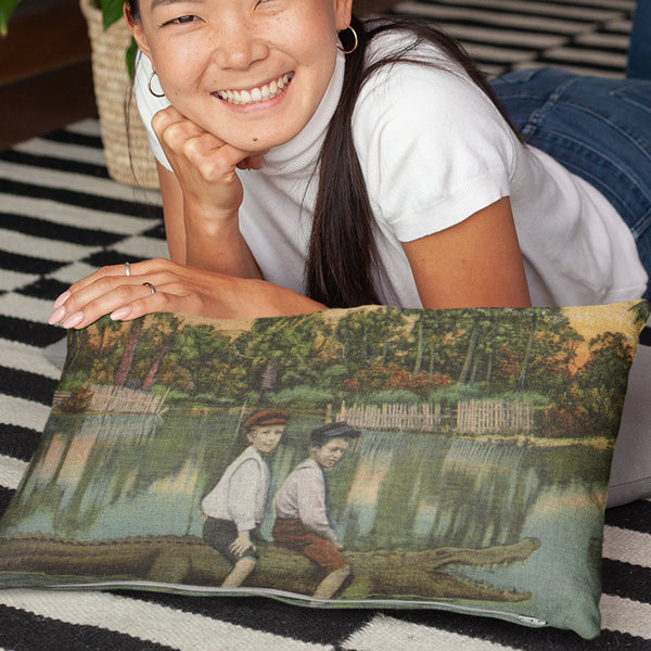 Everglades Fun Premium Pillow