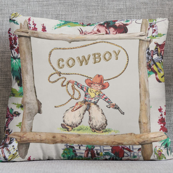 Cowboy Roper Premium Pillow