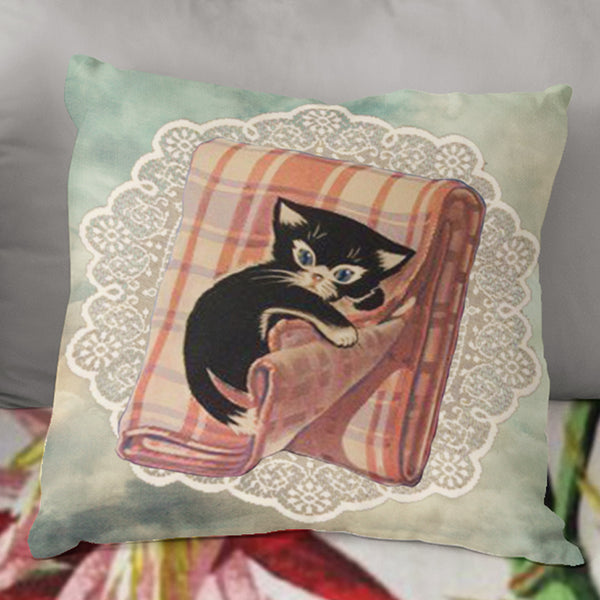 Cozy Kitten Premium Pillow