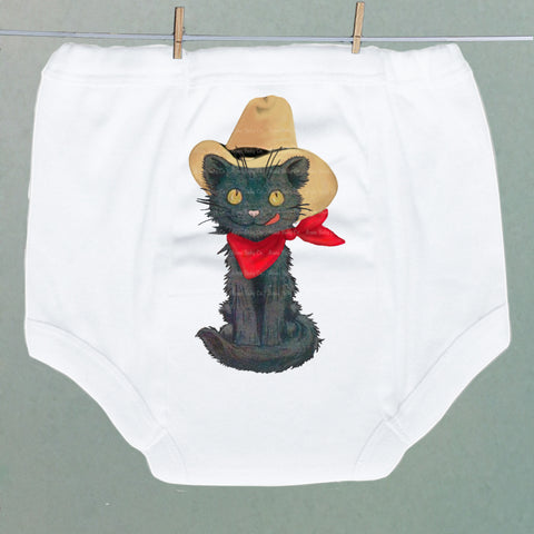 Cowboy Kitty Potty Training Pants