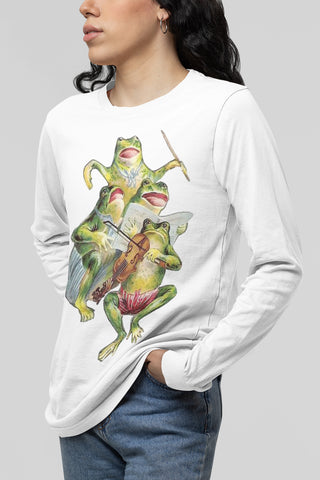 Frog Band Unisex Jersey Long Sleeve Tee
