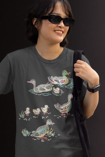 Mallard Pond Ducks Unisex Tee