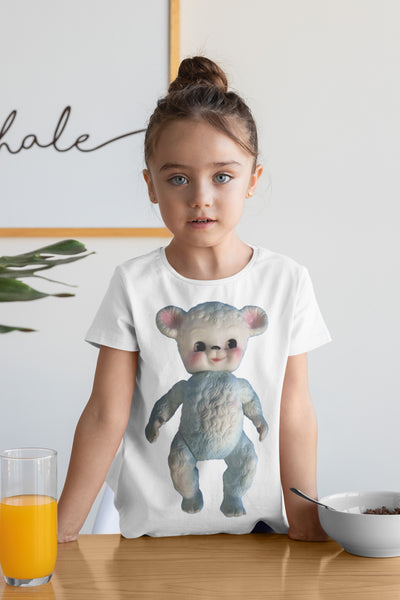 Bear Toy Cap Sleeve Shirt