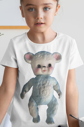Bear Toy Cap Sleeve Shirt