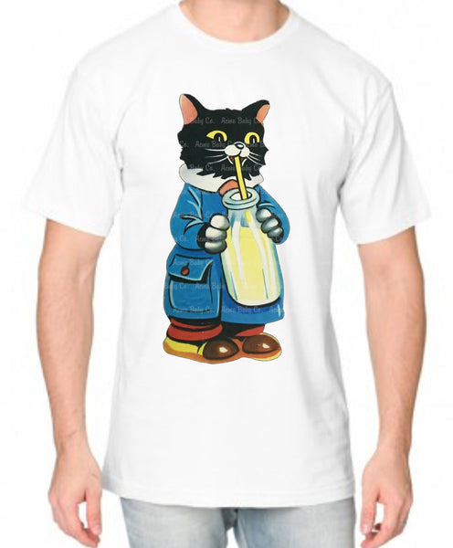Milk Kitty Adult Organic Shirt