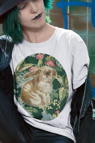 Barkcloth Bunny Adult Organic Shirt