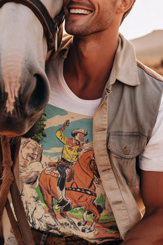 Comic Cowboy Organic Shirt