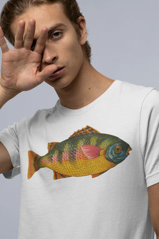 Colorful Fish Adult Organic Shirt