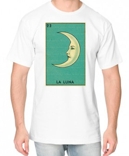 La Luna Loteria Card Adult Organic Shirt