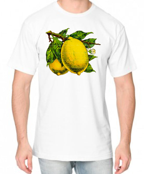 Fresh Lemons Adult Organic Shirt