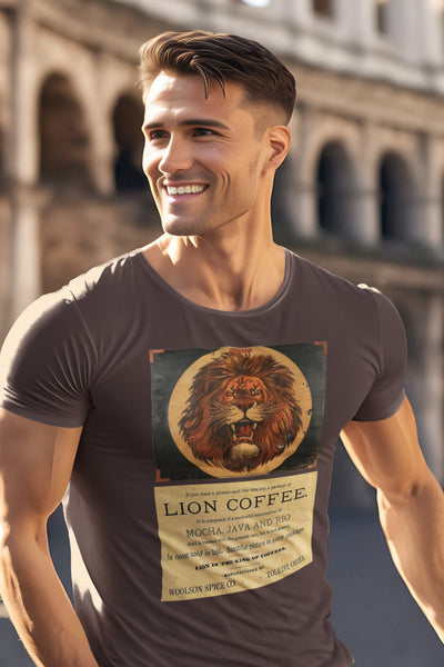 Lion Coffee Unisex Tee