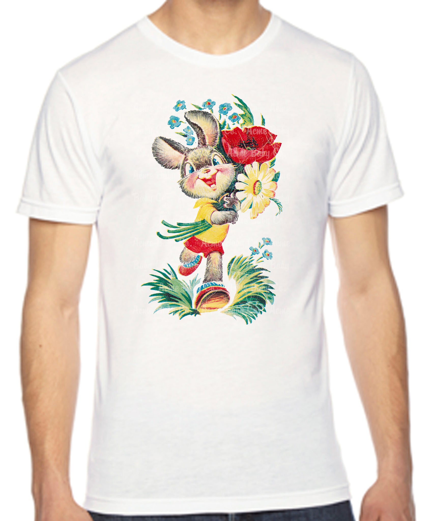 Happy Bunny Adult Organic Shirt