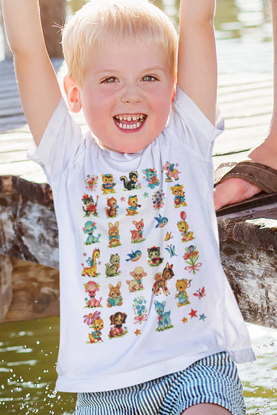 Baby Animals Organic Children's Shirt