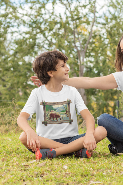 Rustic Bear Organic Children's Shirt