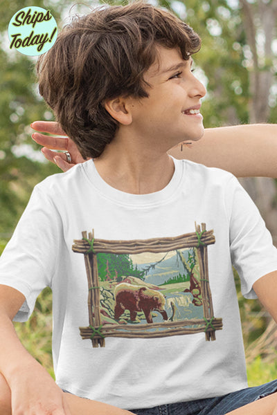 Rustic Bear Organic Children's Shirt