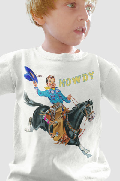 Howdy! Buckaroo Organic Children's Shirt