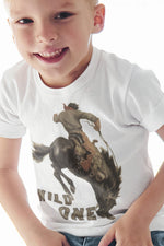 Wild One Bucking Bronco Organic Children's Shirt