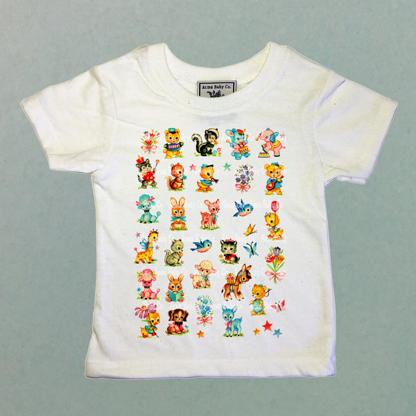 Baby Animals Organic Children's Shirt