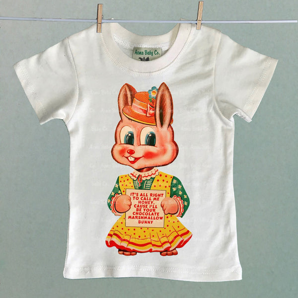 Chocolate Marshmallow Bunny Children's Shirt