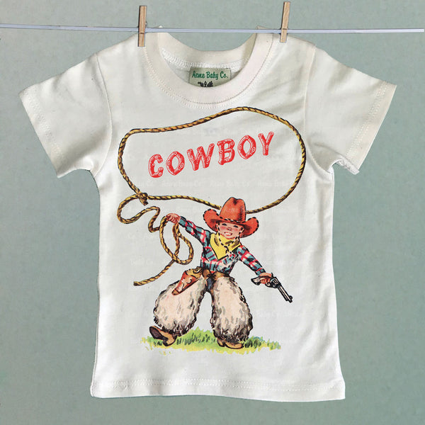 Cowboy Roper & Lasso Cowboy Children's Shirt - limited stock