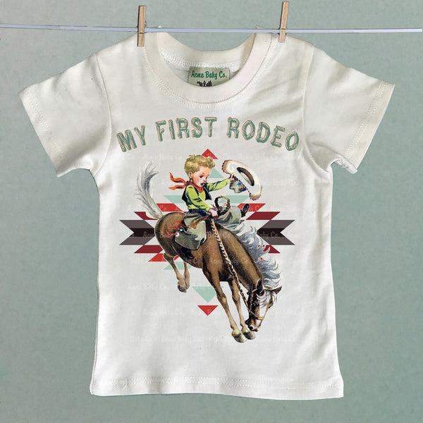 My First Rodeo Organic Children's Shirt
