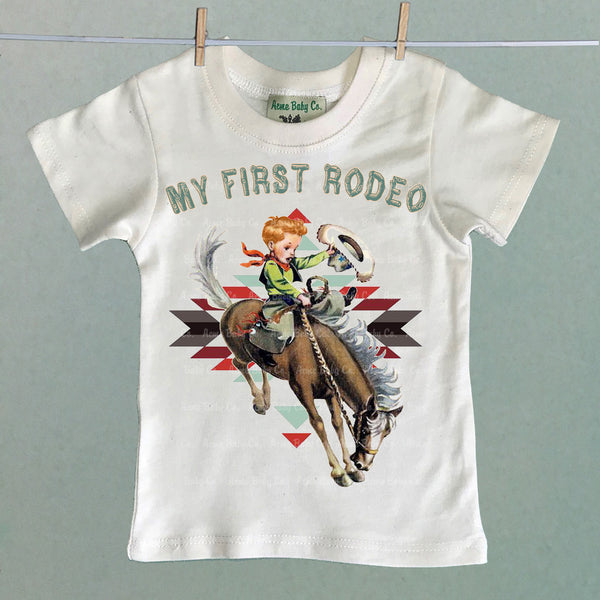 My First Rodeo Organic Children's Shirt