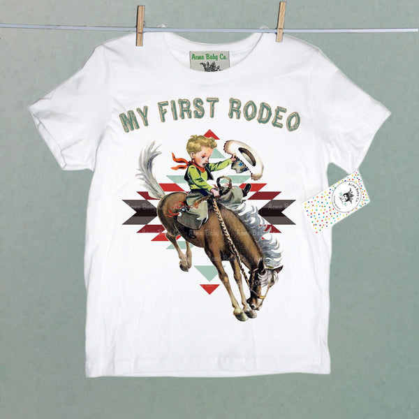 My First Rodeo Organic Children's Shirt