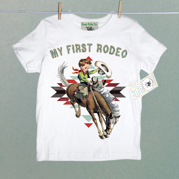 My First Rodeo Organic Children's Shirt