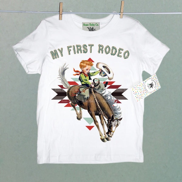 My First Rodeo Organic Children's Shirt