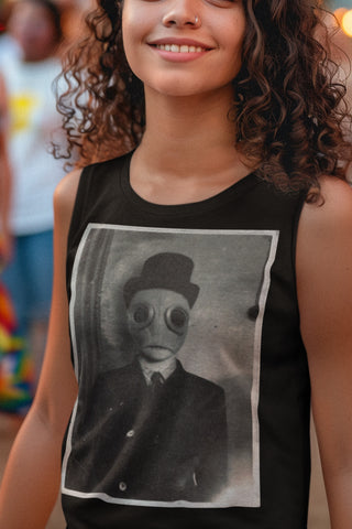 Gas Mask Top Hat Unisex Barnard Tank