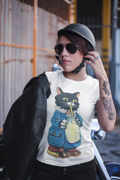 Milk Kitty Adult Organic Shirt