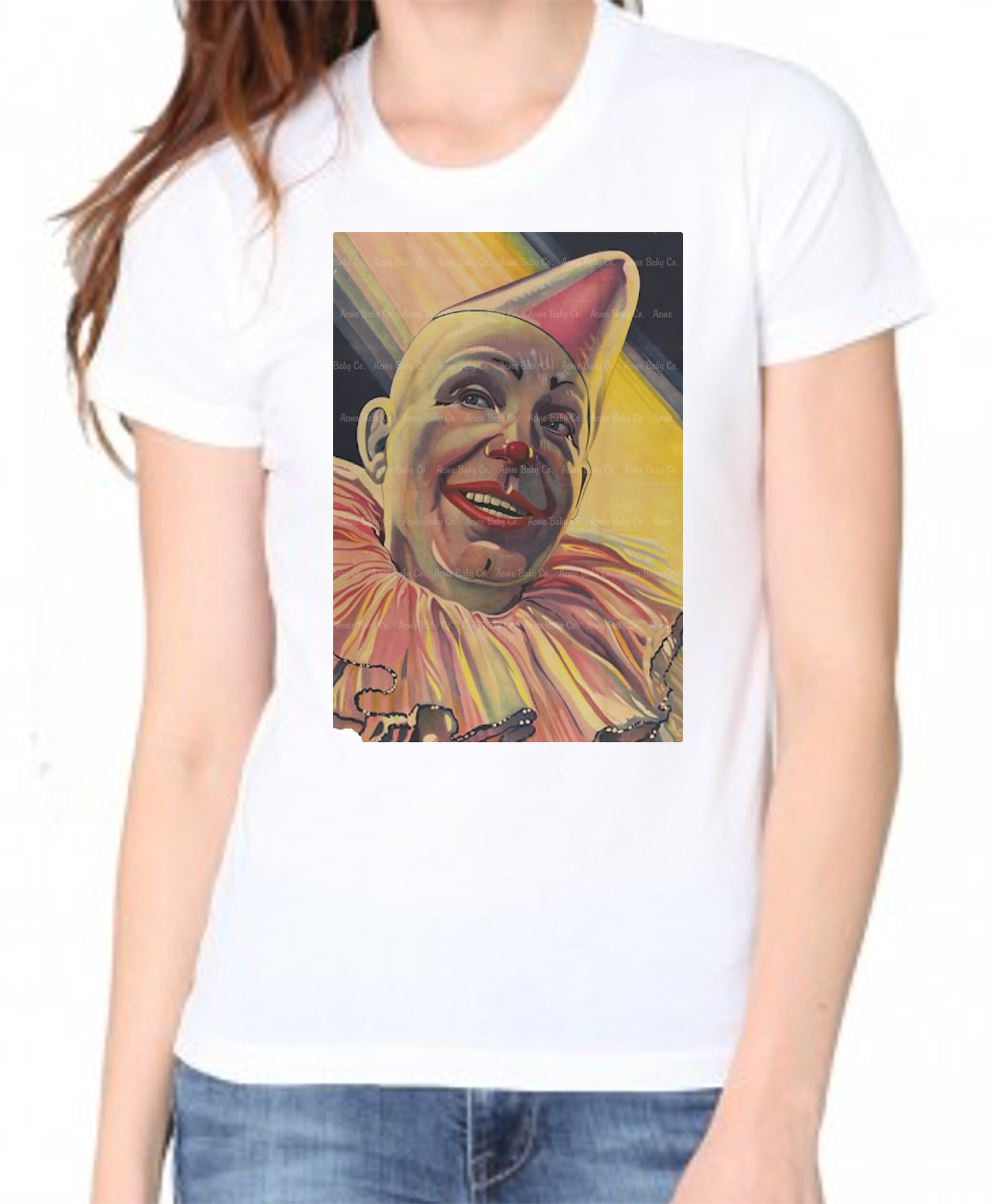 Circus Clown Adult Organic Shirt