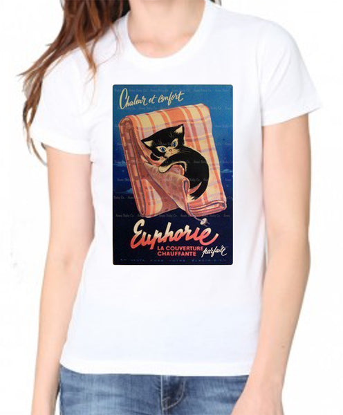 Euphorie Blanket Kitten Adult Organic Shirt