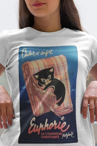 Euphorie Blanket Kitten Adult Organic Shirt