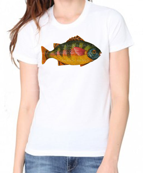Colorful Fish Adult Organic Shirt