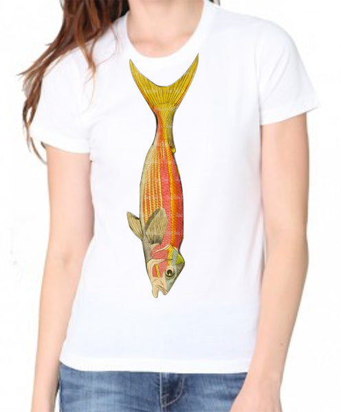 Fish Tie Adult Organic Shirt