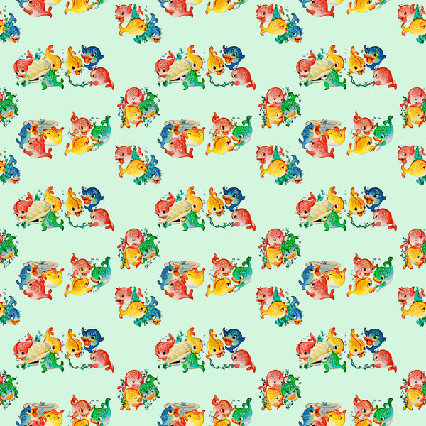 Joyful Fish Shower Curtain