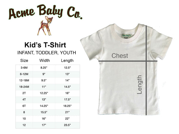 Personalized Custom Cowgirl Organic Children's Shirt