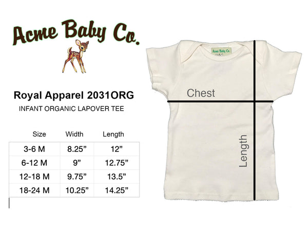 Kitschy Circus Elephant Organic Baby Shirt
