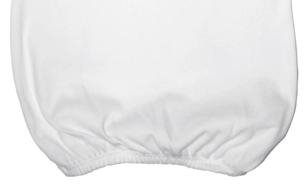 Bear with Basket Baby Sacque Gown