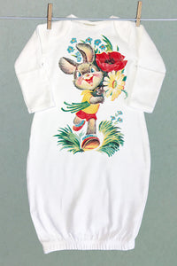 Happy Rabbit Sacque Gown