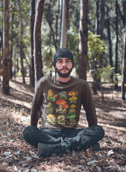 Mushrooms Variety Unisex Sweatshirt