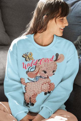 Wild Card Lamb Unisex Sweatshirt