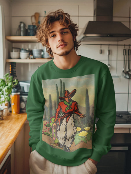 Big Iron Cowboy Unisex Organic Sweatshirt